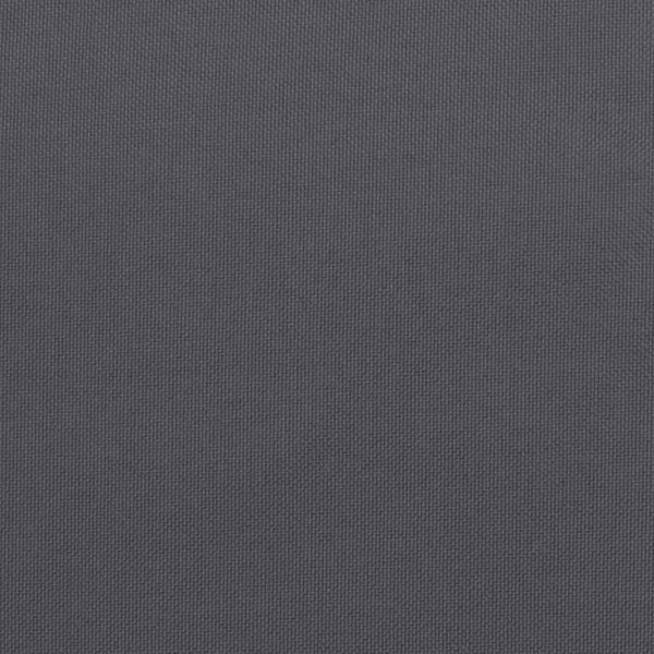 Sun Lounger Cushion Anthracite 186X58x3cm Oxford Fabric Loungers