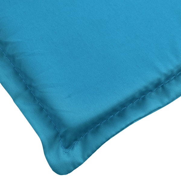 Sun Lounger Cushion Blue 200X60x3cm Oxford Fabric Loungers