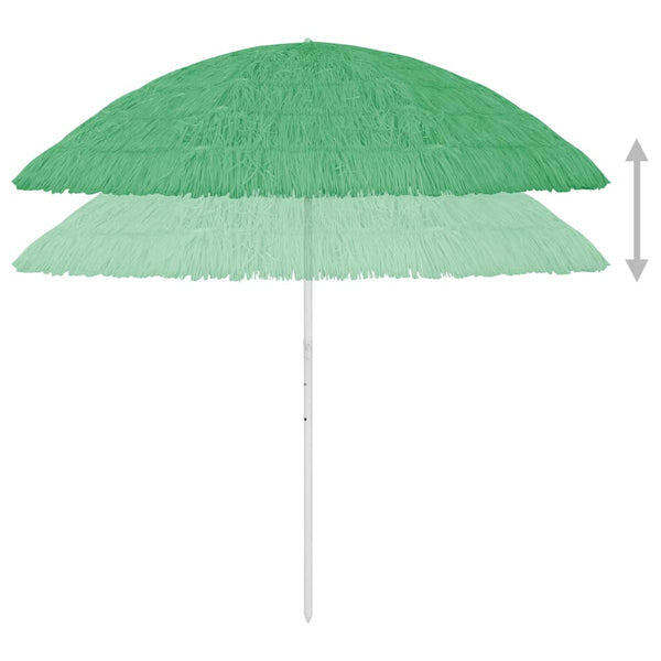 Hawaii Beach Umbrella Green 300 Cm Beach Umbrellas