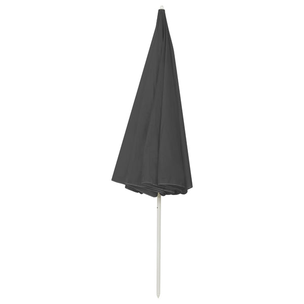 Beach Umbrella Anthracite 300 Cm Beach Umbrellas