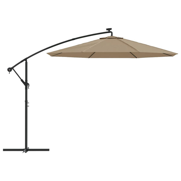 Replacement Fabric For Cantilever Umbrella Taupe 300 Cm Umbrella Accessories