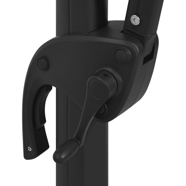 4 Tier Parasol With Aluminium Pole Green 250X250 Cm Patio Umbrellas