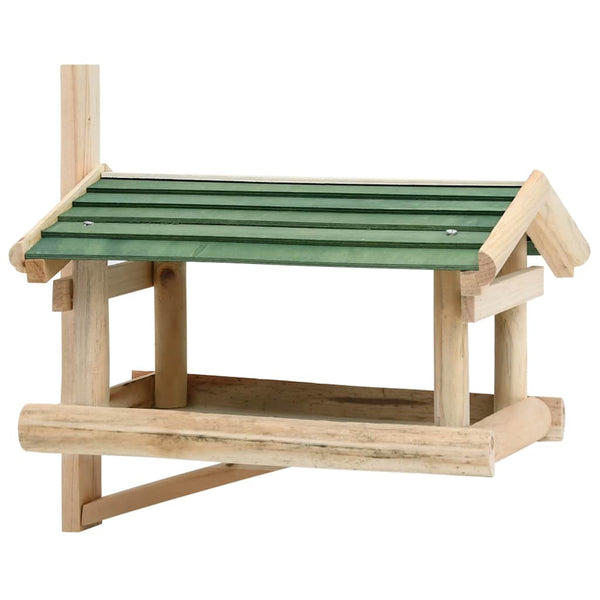 Vidaxl Bird Feeder Solid Wood 35X29.5X21 Cm Bird Feeders