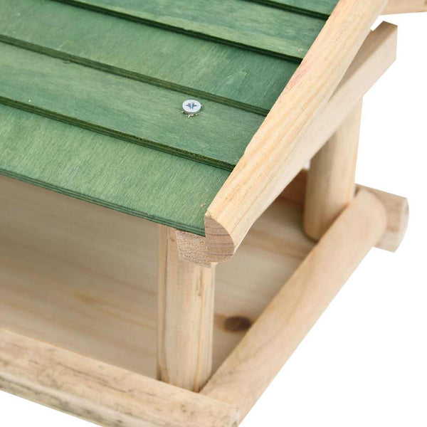 Vidaxl Bird Feeder Solid Wood 35X29.5X21 Cm Bird Feeders