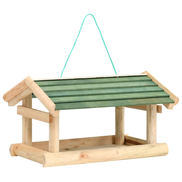 Vidaxl Bird Feeder Solid Wood 35X29.5X21 Cm Bird Feeders