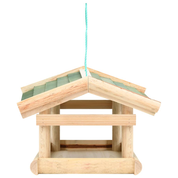 Vidaxl Bird Feeder Solid Wood 35X29.5X21 Cm Bird Feeders