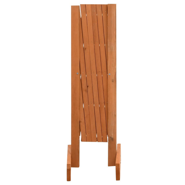 Garden Trellis Fence Orange 120X60 Cm Solid Firwood Trellises