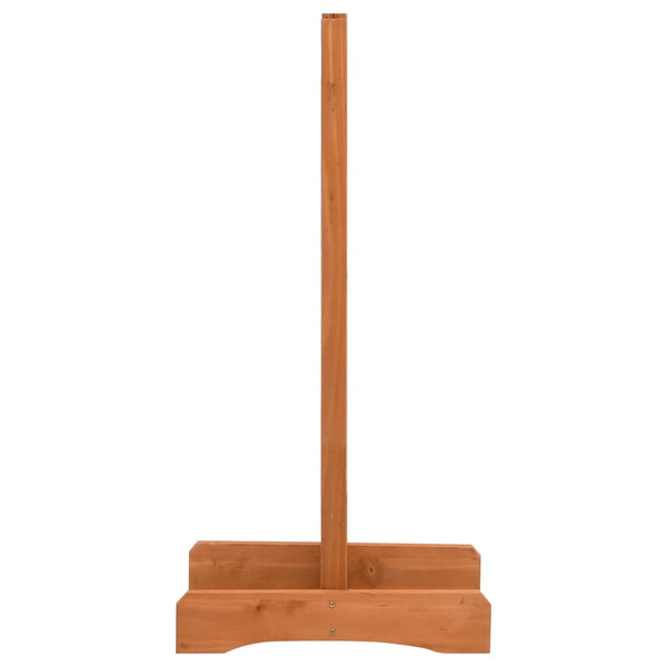 Garden Trellis Fence Orange 120X60 Cm Solid Firwood Trellises