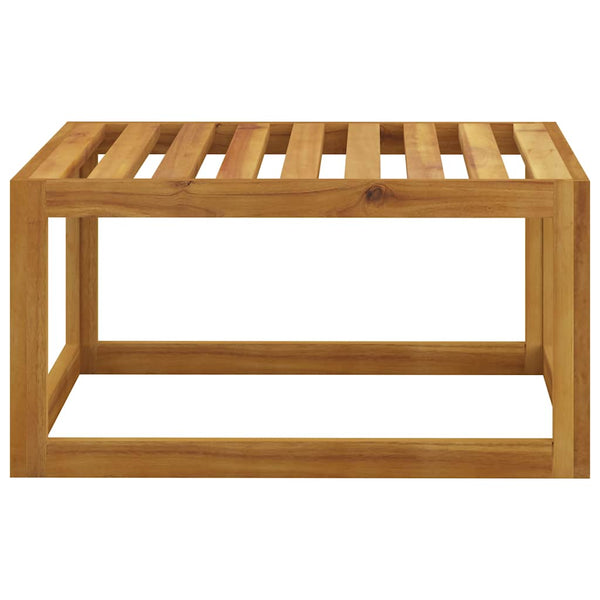 Vidaxl 6 Piece Garden Lounge Set With Cushion Solid Acacia Wood Loungers