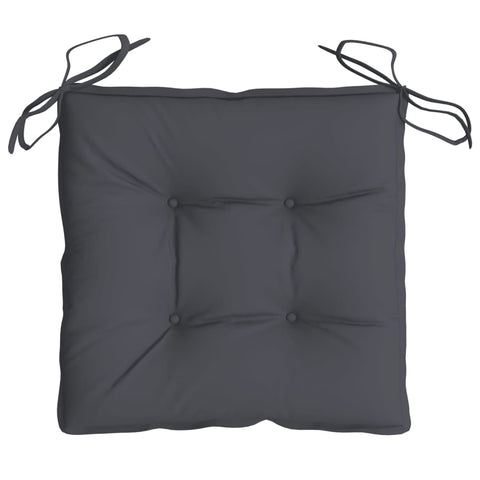 Chair Cushions 6 Pcs Anthracite 40X40x7 Cm Oxford Fabric