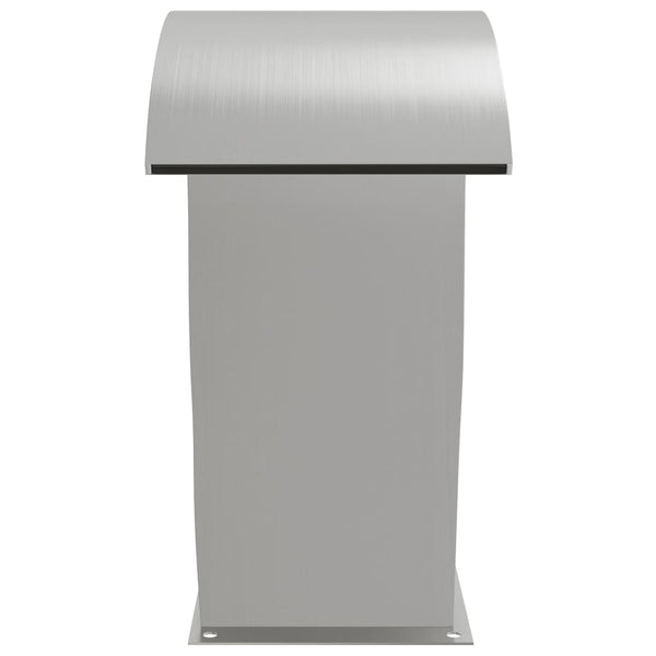 Pool Fountain 22X60x70 Cm Stainless Steel 304 Brushed Silver Fountains