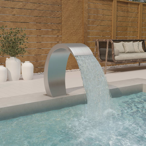 Pool Fountain 22X60x70 Cm Stainless Steel 304 Fountains