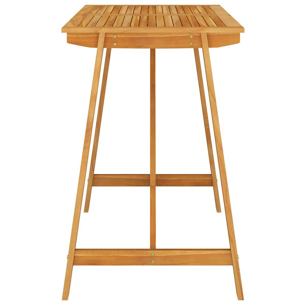 Vidaxl 5 Piece Outdoor Bar Set Solid Acacia Wood Other Patio & Garden Furniture