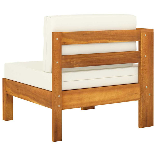 Vidaxl 5 Piece Garden Lounge Set With Cushions 100X60 Cm Acacia Wood Loungers