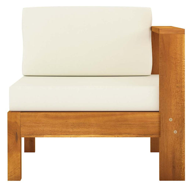 Vidaxl 5 Piece Garden Lounge Set With Cushions 100X60 Cm Acacia Wood Loungers