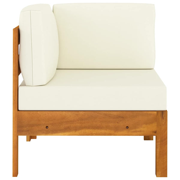 Vidaxl 5 Piece Garden Lounge Set With Cushions 100X60 Cm Acacia Wood Loungers
