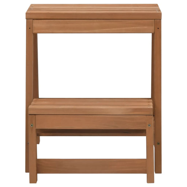 Foldable Step Stool Solid Firwood Benches Bar Stools