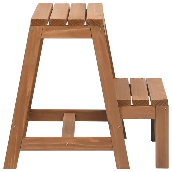 Foldable Step Stool Solid Firwood Benches Bar Stools