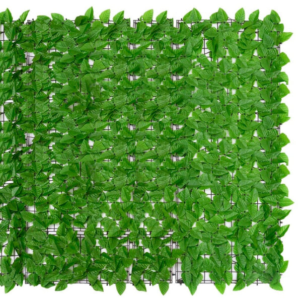 Balcony Screen With Green Leaves 400X150 Cm