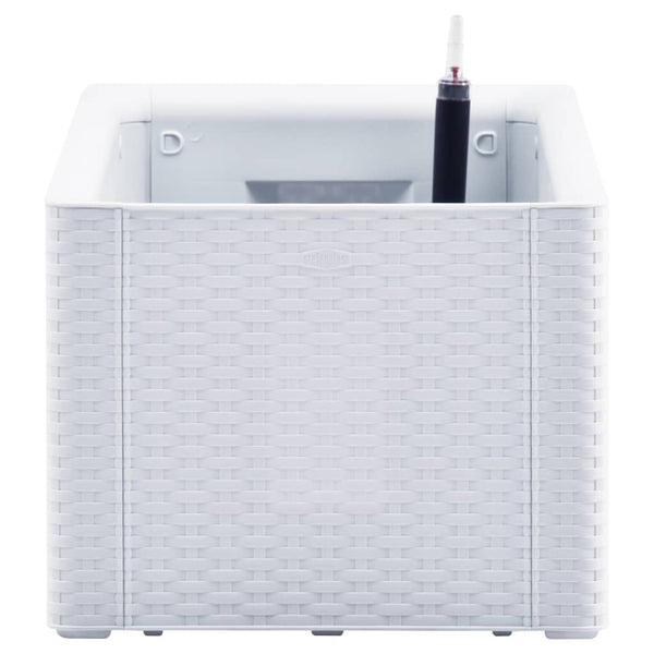 Garden Raised Bed With Self Watering System White 100X43x33 Cm Raised Garden Beds