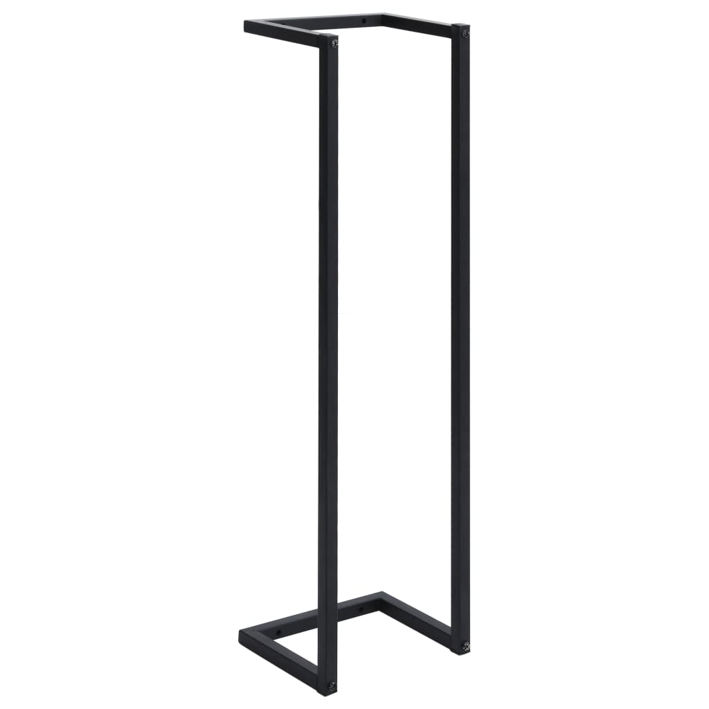 Towel Rack Black 25X20x95 Cm Iron Towel Racks