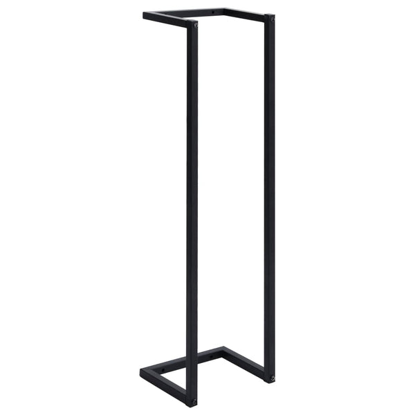 Towel Racks Towel Rack Black 25X20x95 Cm Iron