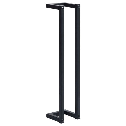 Towel Rack Black 12.5X12.5X60 Cm Iron Towel Racks