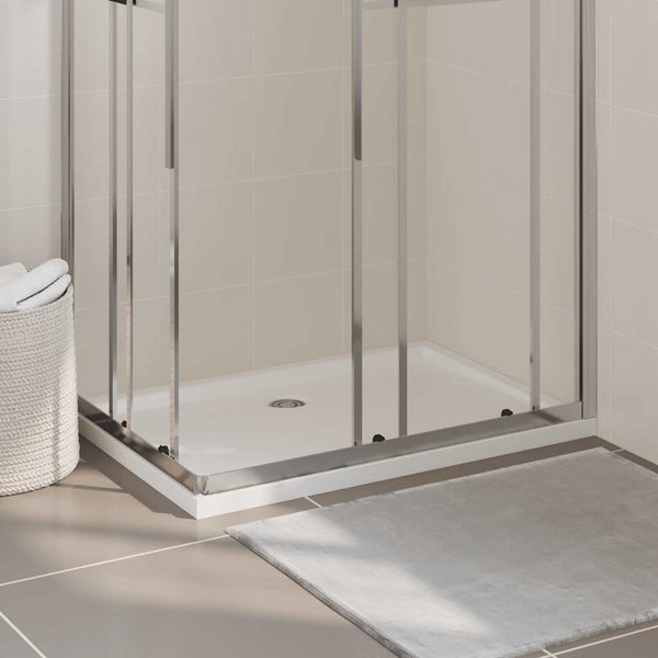 Vidaxl Rectangular Abs Shower Base Tray White 70X100 Cm Shower Trays & Bases