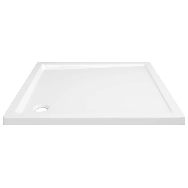 Vidaxl Square Abs Shower Base Tray White 80X80 Cm Shower Trays & Bases