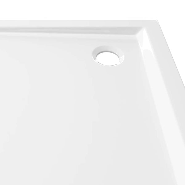 Vidaxl Square Abs Shower Base Tray White 80X80 Cm Shower Trays & Bases
