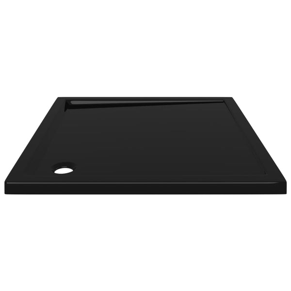 Vidaxl Square Abs Shower Base Tray Black 90X90 Cm Shower Trays & Bases