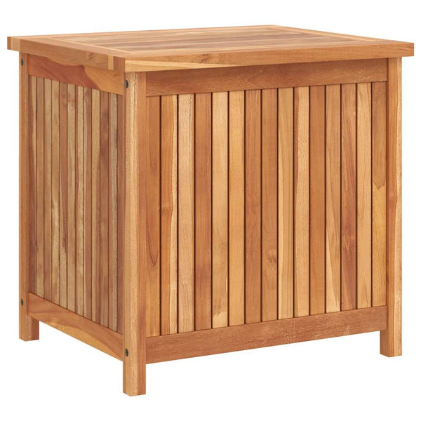 Vidaxl Garden Storage Box 60X50x58 Cm Solid Teak Wood Storage Boxes