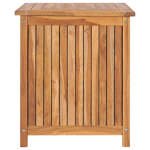 Garden Storage Box 60X50x58 Cm Solid Teak Wood