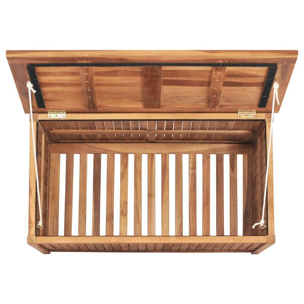 Vidaxl Garden Storage Box 90X50x58 Cm Solid Teak Wood Storage Boxes