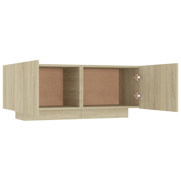 Tv Cabinet Sonoma Oak 100X35x40 Cm Engineered Wood Tv Stands & Entertainment Units