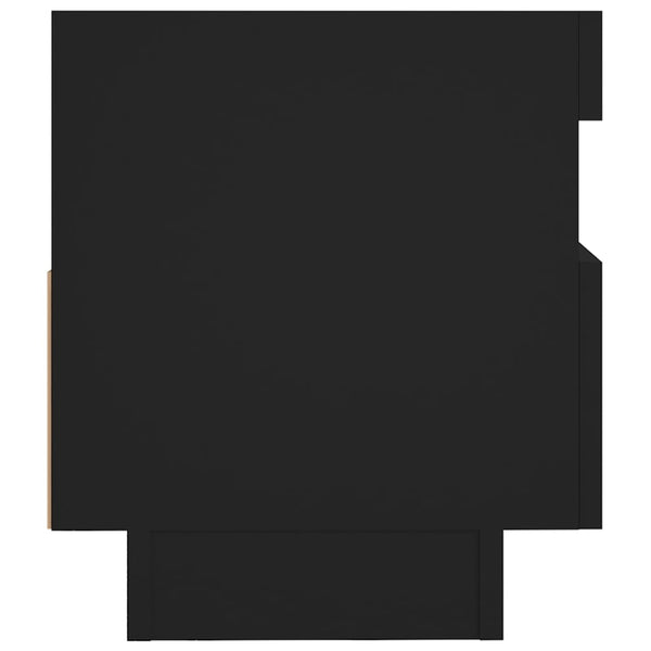 Tv Cabinet With Led Lights Black 80X35x40 Cm Tv Stands & Entertainment Units