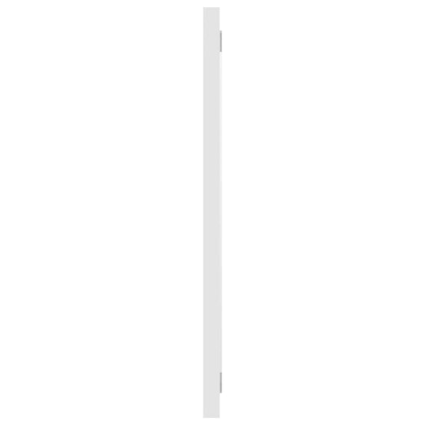 Vidaxl Bathroom Mirror White 100X1.5X37 Cm Engineered Wood Mirrors
