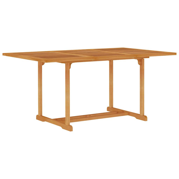 Vidaxl 7 Piece Garden Dining Set Solid Teak Wood Outdoor Dining Sets