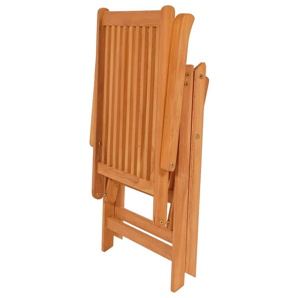 Vidaxl 7 Piece Garden Dining Set Solid Teak Wood Outdoor Dining Sets