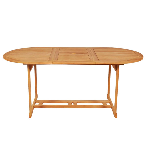 7 Piece Garden Dining Set Solid Teak Wood Outdoor Dining Sets
