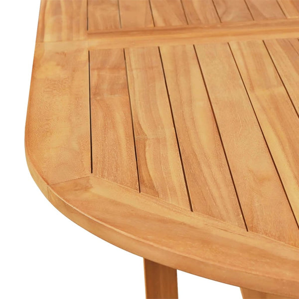 7 Piece Garden Dining Set Solid Teak Wood Outdoor Dining Sets