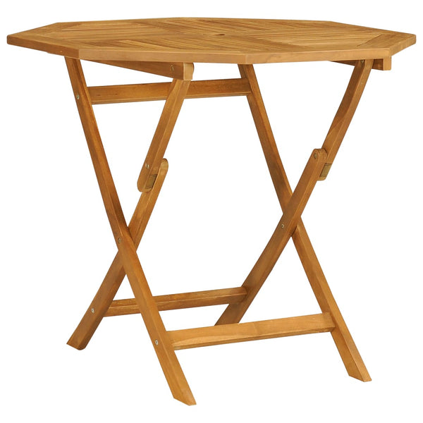 Vidaxl 5 Piece Garden Dining Set Solid Teak Wood Outdoor Dining Sets