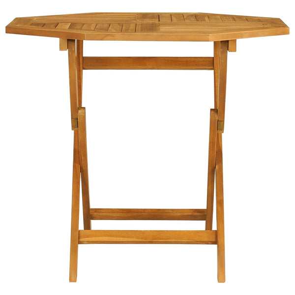 Vidaxl 5 Piece Garden Dining Set Solid Teak Wood Outdoor Dining Sets