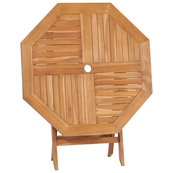 Vidaxl 5 Piece Garden Dining Set Solid Teak Wood Outdoor Dining Sets