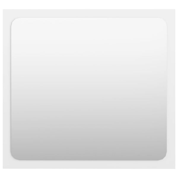 2 Piece Bathroom Furniture Set High Gloss White Engineered Wood Bathroom Cabinets