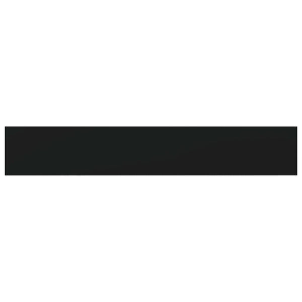 Bookshelf Boards 8 Pcs Black 60X10x1.5 Cm Engineered Wood Bookshelves