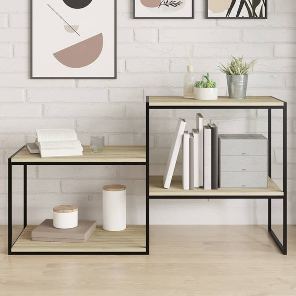 Vidaxl Bookshelf Boards 8 Pcs Sonoma Oak 60X50x1.5 Cm Engineered Wood Bookshelves