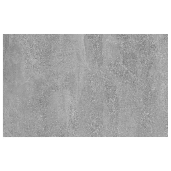 Bookshelf Boards 4 Pcs Concrete Grey 80X50x1.5 Cm Engineered Wood Bookshelves