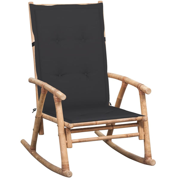 Rocking Chair With Cushion Bamboo Chairs