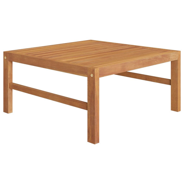 Garden Table 63X63x30 Cm Solid Teak Wood Patio & Garden Tables